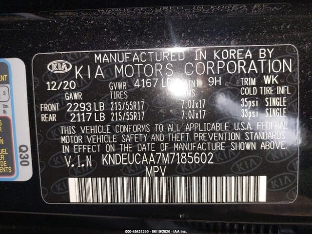 2021 KIA SELTOS S 6