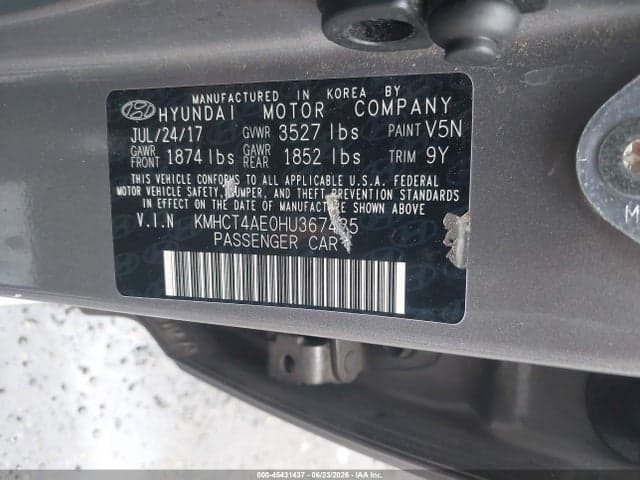 2017 HYUNDAI ACCENT SE 9