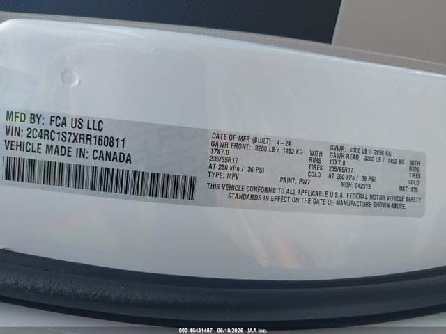 2024 CHRYSLER PACIFICA HYBRID SELECT 9
