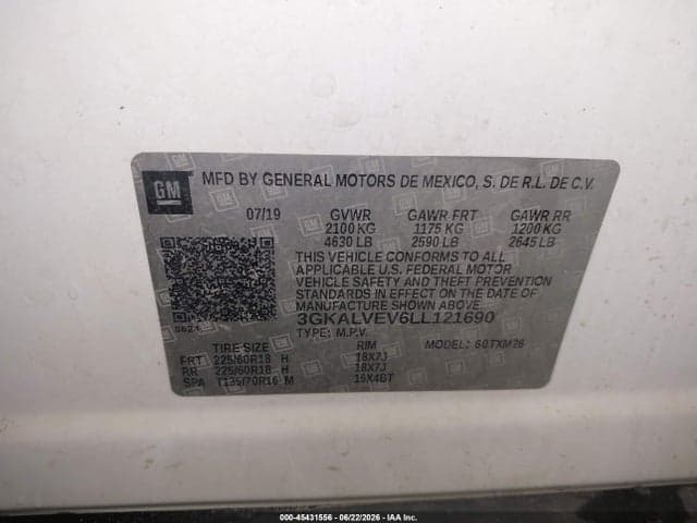 2020 GMC TERRAIN AWD SLT 9