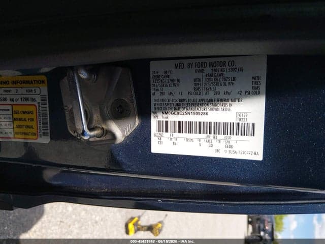 2022 FORD TRANSIT CONNECT XL PASSENGER 9