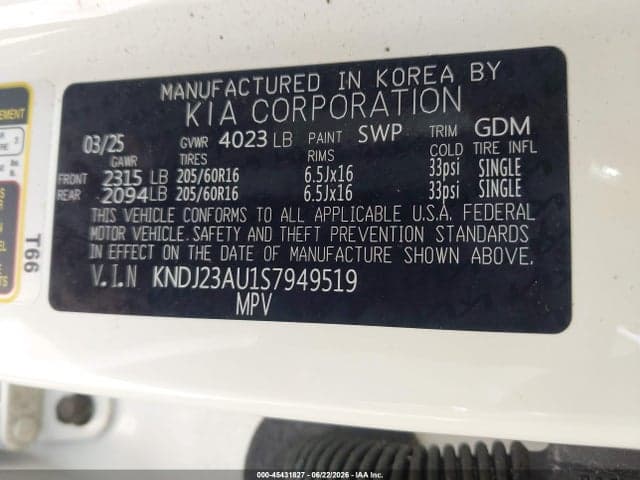 2025 KIA SOUL LX 9