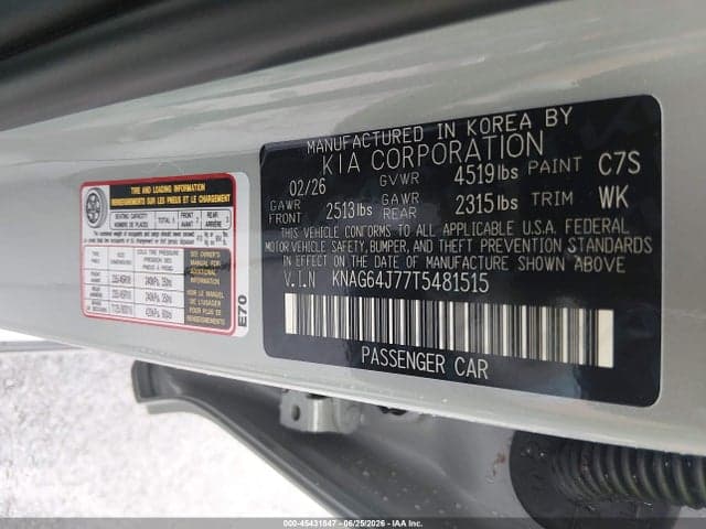 2026 KIA K5 GT-LINE AWD 9