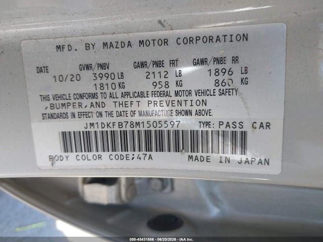 2021 MAZDA CX-3 SPORT 9