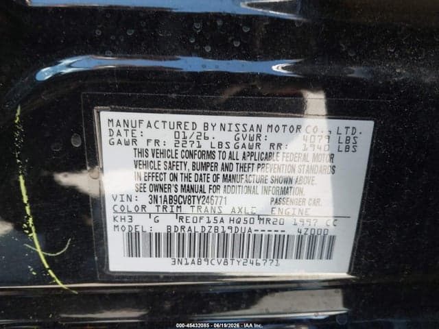 2026 NISSAN SENTRA SV 9