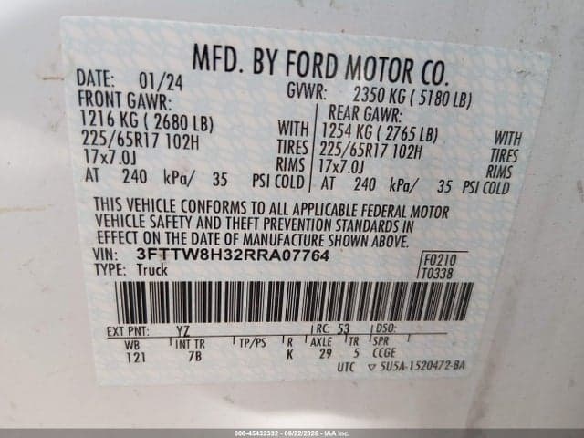 2024 FORD MAVERICK XLT 9
