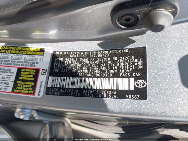 2023 TOYOTA CAMRY SE HYBRID 9