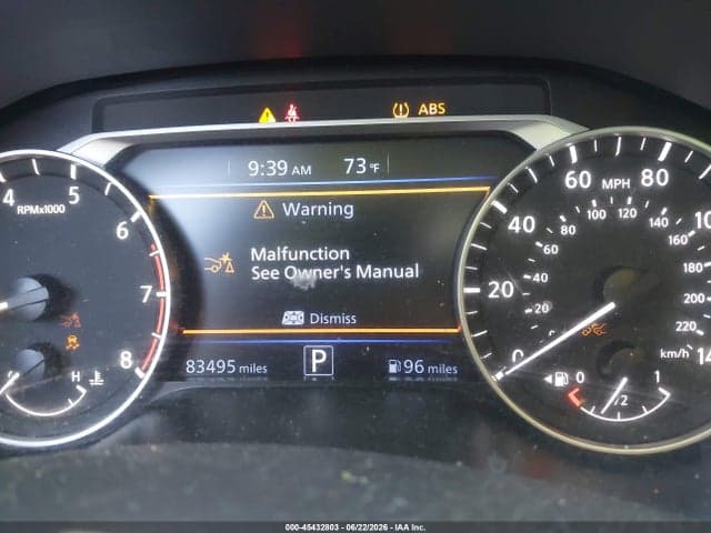 2022 NISSAN ALTIMA SR FWD 7