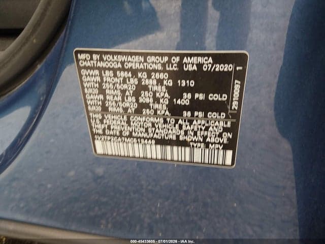 2021 VOLKSWAGEN ATLAS 2.0T SEL PREMIUM 9