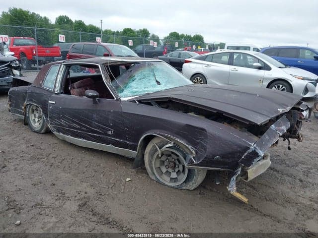 1985 CHEVROLET MONTE CARLO