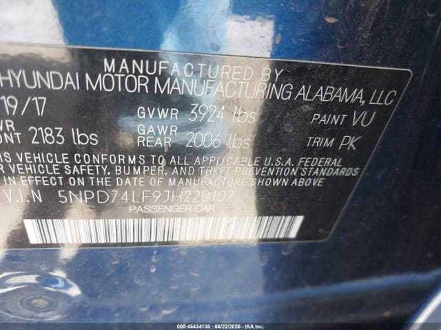 2018 HYUNDAI ELANTRA SE 9