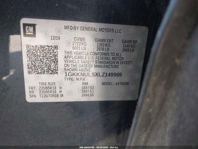 2020 GMC ACADIA AWD SLT 9