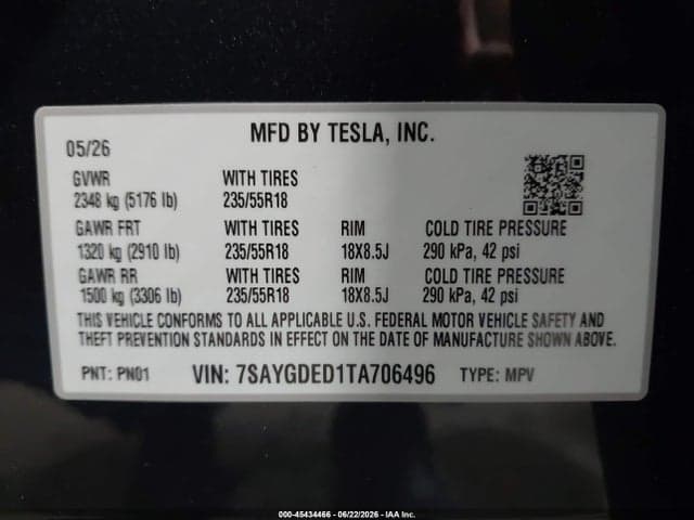 2026 TESLA MODEL Y 10