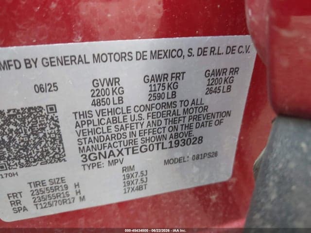 2026 CHEVROLET EQUINOX AWD RS 9