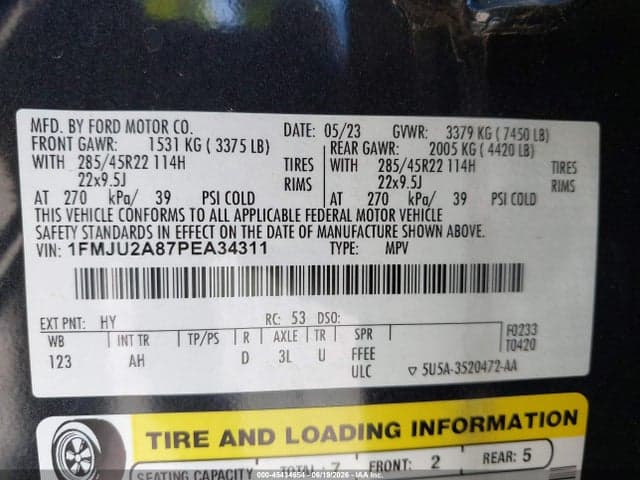 2023 FORD EXPEDITION LIMITED 9