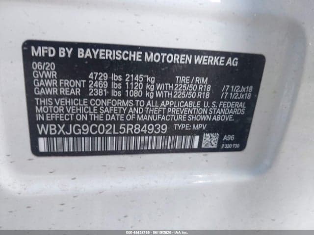 2020 BMW X1 XDRIVE28I 9