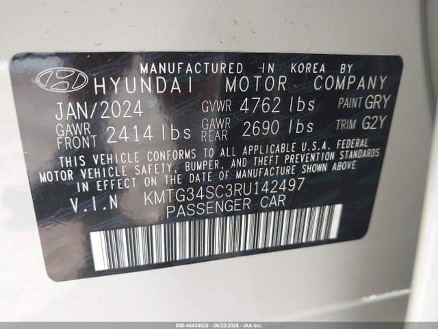 2024 GENESIS G70 2.5T 9