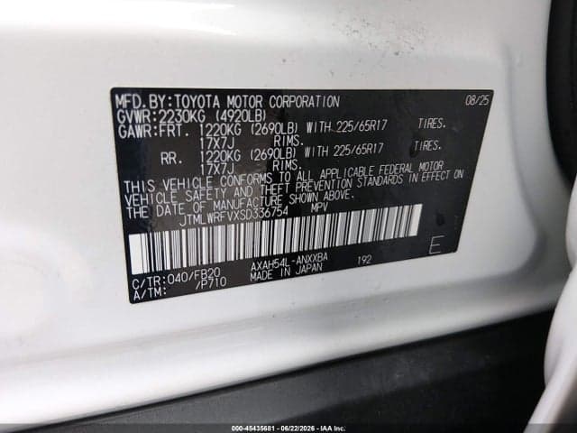 2025 TOYOTA RAV4 HYBRID LE 9