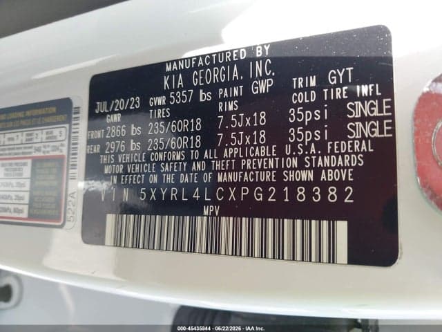 2023 KIA SORENTO S 9