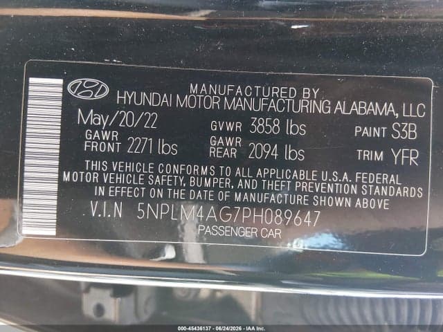 2023 HYUNDAI ELANTRA SEL 9