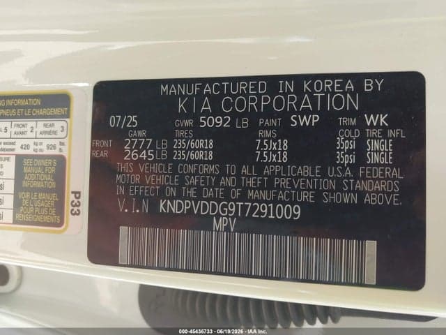 2026 KIA SPORTAGE HYBRID EX 9