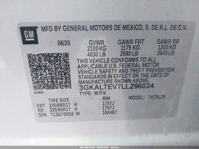 2020 GMC TERRAIN AWD SLE 9