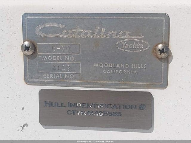 1985 CATALINA OTHER 12