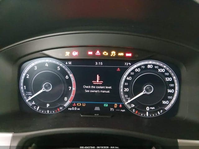 2019 VOLKSWAGEN ATLAS 3.6L V6 SEL 7