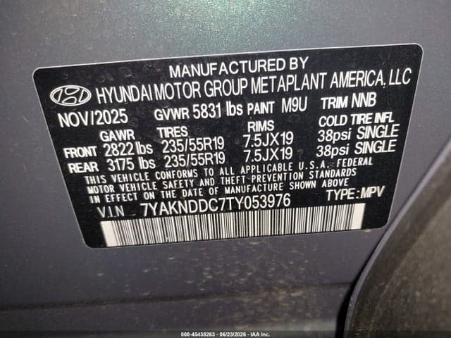 2026 HYUNDAI IONIQ 5 SEL 9