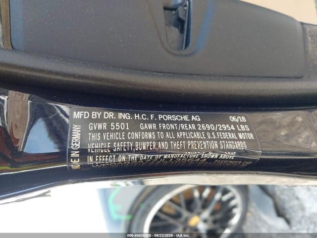 2018 PORSCHE PANAMERA 4S 9