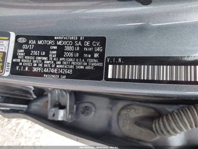 2017 KIA FORTE S 9