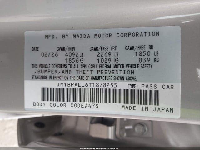 2026 MAZDA MAZDA3 2.5 S PREFERRED 9