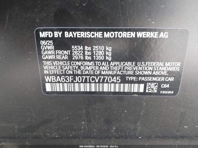 2026 BMW 540I XDRIVE 9