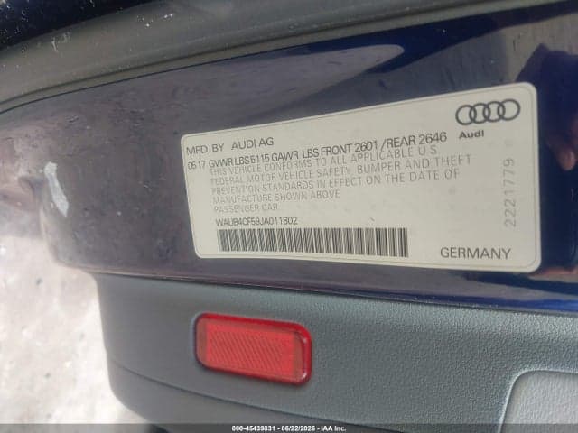 2018 AUDI S5 3.0T PREMIUM PLUS 9