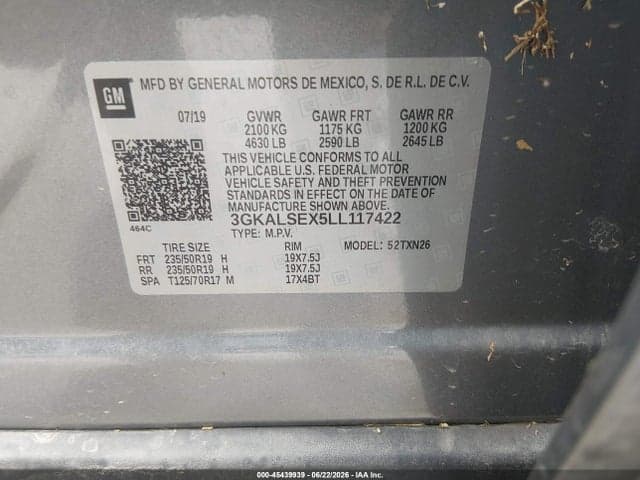 2020 GMC TERRAIN FWD DENALI 9