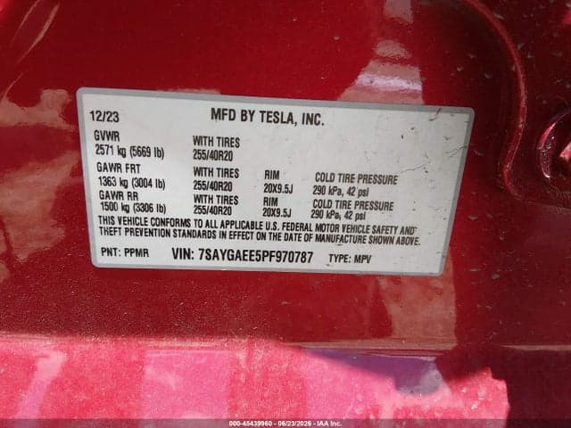 2023 TESLA MODEL Y 10
