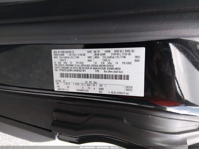 2018 FORD TRANSIT-350 XL/XLT 9