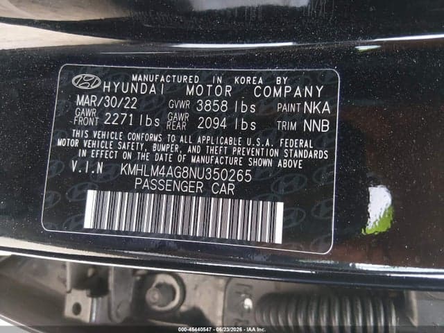 2022 HYUNDAI ELANTRA SEL 9