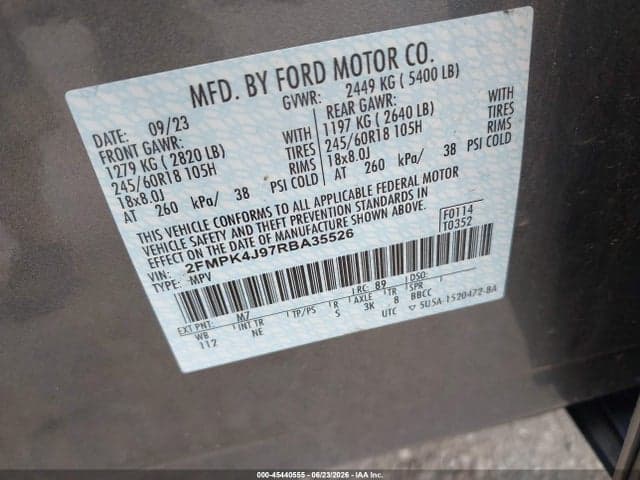 2024 FORD EDGE SEL/ST-LINE 9
