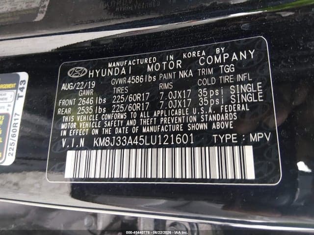2020 HYUNDAI TUCSON VALUE 9