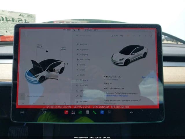 2021 TESLA MODEL 3 7