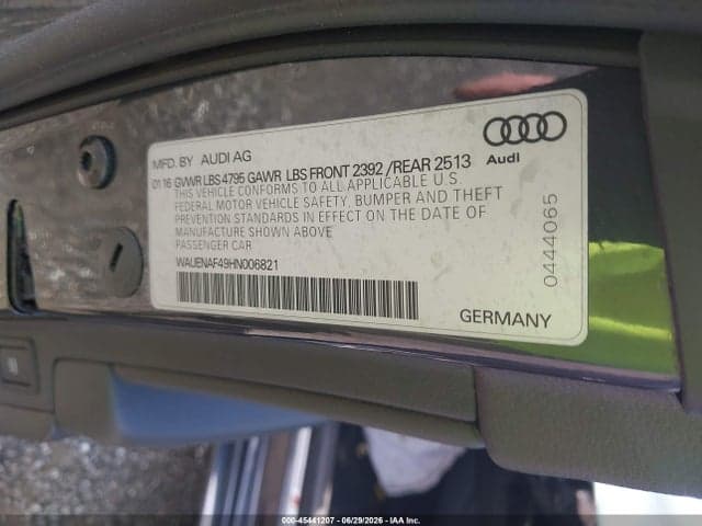 2017 AUDI A4 PREMIUM PLUS 9