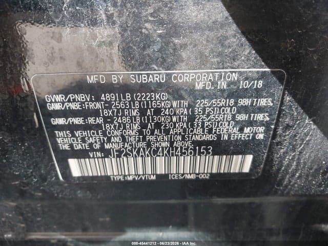 2019 SUBARU FORESTER SPORT 9