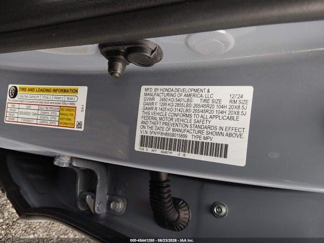 2025 HONDA PASSPORT AWD BLACK 9