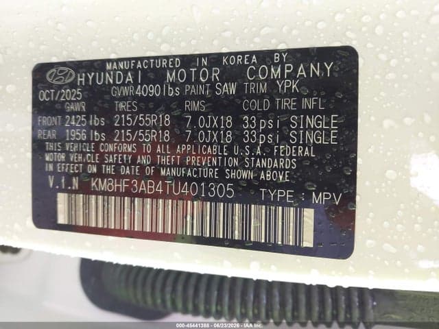 2026 HYUNDAI KONA SEL SPORT 9
