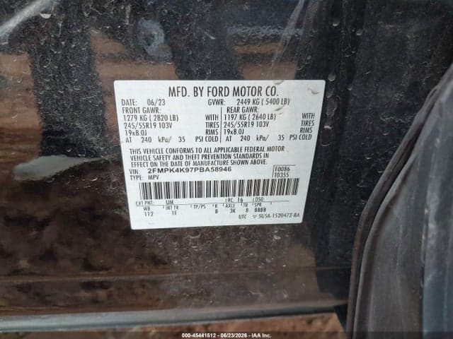 2023 FORD EDGE TITANIUM 10