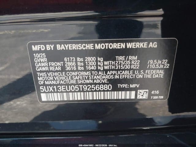 2026 BMW X5 SDRIVE40I 9