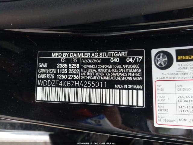 2017 MERCEDES-BENZ E 300 4MATIC 9