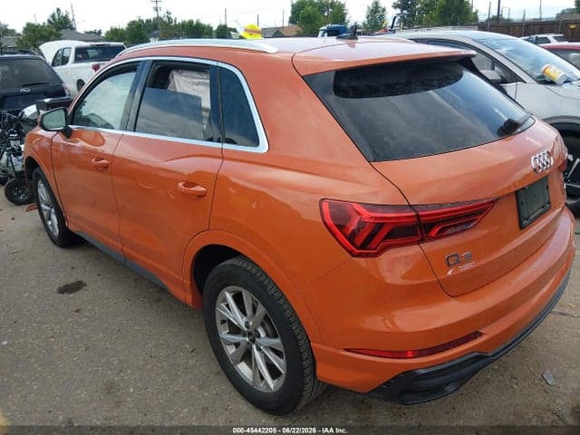 2022 AUDI Q3 PREMIUM 45 TFSI S LINE QUATTRO TIPTRONIC 3