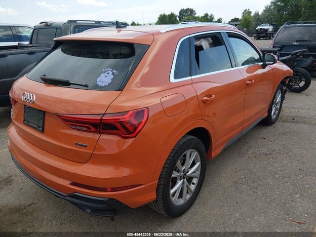 2022 AUDI Q3 PREMIUM 45 TFSI S LINE QUATTRO TIPTRONIC 4